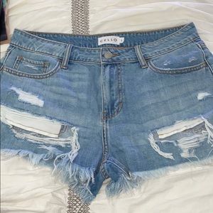 FASHION NOVA DENIM SHORTS